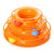 Cross-border new cat turntable cat toy tower-shaped track cat turntable puzzle toy