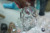 Manufacturers direct multi - capacity bayonet skull glass bottle glass skull decoration spray processing