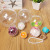 Festival Decoration PS High Transparent Hollow Plastic Ball Christmas Decorations Christmas Ball Preserved Fresh Flower Crystal Ball Wholesale