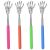 Factory Direct Sales Stainless Steel Telescopic Itching and Disturbing Mini Don't Ask for People Back Scratcher Back Scratcher Old Man's Music Body Itch Scratching Sticks