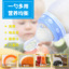 Baby rice paste bottle Baby training silicone milk bottle squeeze spoon children auxiliary food bottle rice paste spoon