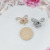 Fashionable and lovely micro-zircon crystal burr pin anti-slip pin shirt collar pin cufflink suit accessories woman