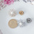 Fashionable and lovely micro-zircon crystal burr pin anti-slip pin shirt collar pin cufflink suit accessories woman