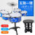 1. Large children's toy drum set beginners beat baby drum instrument guitar puzzle 3 years old