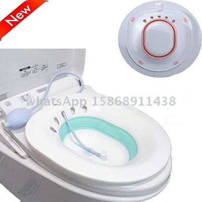 Slingifts Foldable Sitz Bath for Over The Toilet Postpartum Care, Hemorrhoid Treatment That Soothes and Relieves
