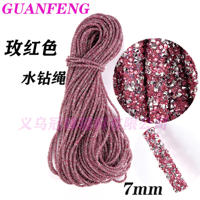 Resin rope plastic mesh rope mobile phone rope can be customized in various colors
