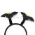 Halloween Bat Headband Plush Fabric Bat Hair Band with Spring Head Buckle Hair Accessories Ball Costume Dress up Props