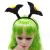 Halloween Bat Headband Plush Fabric Bat Hair Band with Spring Head Buckle Hair Accessories Ball Costume Dress up Props