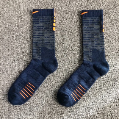 NBA men's basketball socks autumn and winter fashion men's thick high tube cotton socks manufacturers customized