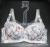 Bra shop model hanger bra rack garment rack display plastic transparent