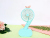 Office Student Party Welfare 9-Word Shape Leaf Handheld Portable Fan with Lights Four-Gear Wind Power