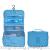 Portable outdoor travel storage bag large capacity waterproof solid color hook wash bag