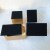 Small House-Shaped Golden Tissue Box Brass Metal Paper Extraction Box Nordic Ins Light Luxury Ornaments Living Room Home