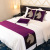 New European Luxury High-End Precision Velveteen Rhinestone Horse Head Bed Runner Villa Hotel Bedroom Bed Runner Customization