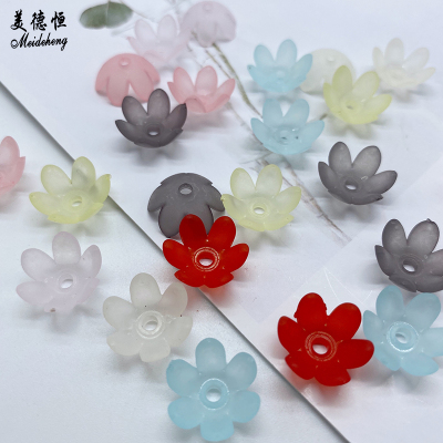 With tool maker Direct Manufacturers, they are seeking through the hole six-petal DIY hair Simple hairpin jewelry wholesale, known as petal Frosted