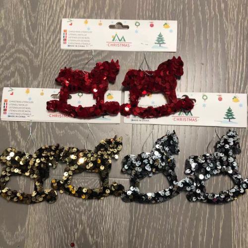 cistmas 2/s9cm tee-dimensional pendant cistmas cloth mini pendant decorations