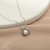 Women quartz watch set luxury 5 pcs pearl bracelet necklace ring earrings ladies birthday gift