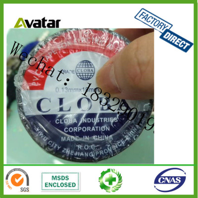 GLOBA pvc tape for insulate electrical wires 