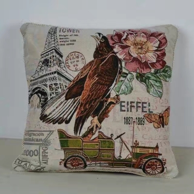 Gift cotton yarn pillow pillow pillow pillowcase Jane European sofa cushion car cushion pillow