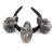 Halloween Supplies Skull Hairband Decoration Hair Ring Ball Party Performance Props Plastic Headdress Ghost Head Foreign Trade