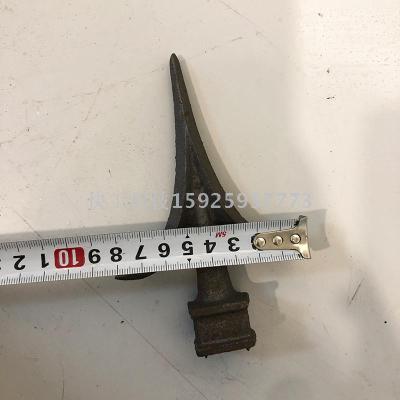 Iron fittings spear point cast iron guardrail spearhead