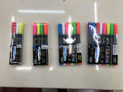 Electronic highlighter colored whiteboard pen glass poster pen