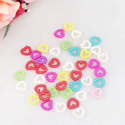 Dly Hollow Pearl Bow, Five-Pointed Star, Moon, Circle Beauty Nail Clothing and Other Accessories