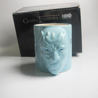 Game of thrones 3D night king firing cup animation creative 3D gift for birthday present