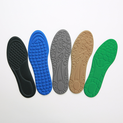 Sea Polly Embossed Sports Insole Spring and Autumn Sweat Absorbing and Deodorant Breathable Massage Outdoor Running Basketball Insole Wholesale