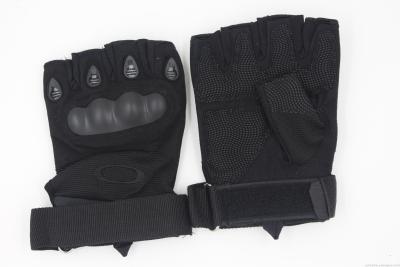Jungle Outdoor Sports Half Finger Gloves (Army Green Black Sand Color) Gloves