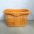 New medium plastic basket snack shop convenience store special double handle portable shopping basket