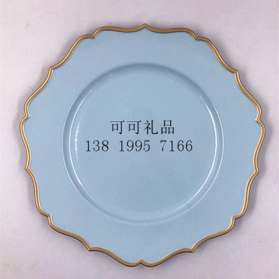 Decorative plates, Christmas plates, plastic plates, plating plates, wedding plates