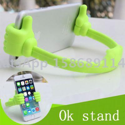 Slingifts Thumb OK mobile phone stand lazy hand phone stand for Iphone Ipad Sumsung Huawei Xiaomi promotional gifts