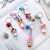 Creative cartoon surprise dolls cute girls key chain pendant car bag key ring pendant