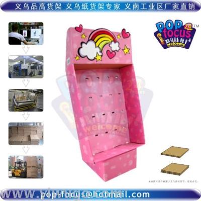 Factory Professional Customization Supermarket All Kinds of Goods Paper Shelf Insulation Cup Glasses Stationery Corrugated Cardboard Display Box
