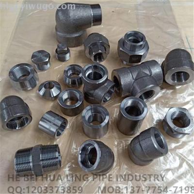 High pressure socket elbow, tee, inner and outer thread elbow, free connection, 45 degree elbow