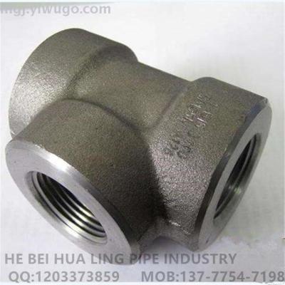 Carbon steel forged high pressure pipe fitting, socket welding elbow, socket threaded pipe fitting