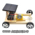 Solar energy wooden car solar car model technology small production small invention xing teacher science and education 