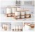 Glass seasoning jar ceramic chopsticks tube seasoning jar kitchen supplies ceramic oil jar oil jar jingdezhen gift set