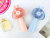 Bunny Cute Rechargeable Fan Mini Little Fan Cute Student Dormitory Office Fan USB Rechargeable Fan