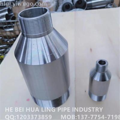 High pressure forging reducer, socket joint, High pressure forging and tapering pipe