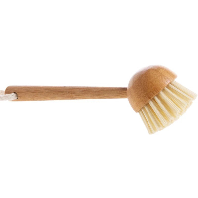 Clean natural bamboo handle pan Brush non-stick oil wash pot Wash fruit Brush Kitchen Cleaning Brush