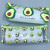 Creative Day Avocado Quicksand Transparent Women's Ins Simple Portable Pencil Case Stationery bag