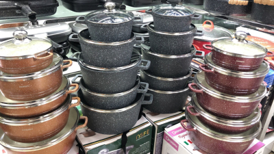 Soup Pot, Set Pot, Aluminum Alloy Soup Pot, Die Casting Set Soup Pot