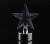 Pentacle star electronic simulation candle smokeless craft candle party decoration candles