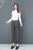 Spring 2020 new style women's nine-part corset foot slim pants Korean version of small feet pants high-waisted loose fashion joker
