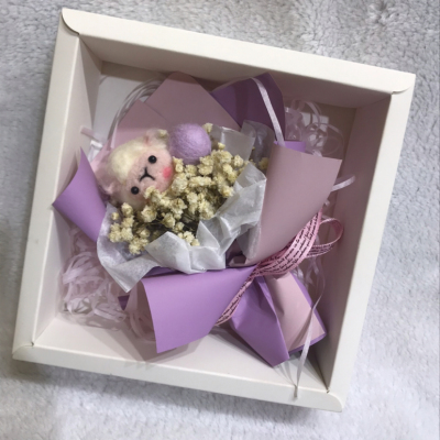 Fashion Gift, Mini Cartoon Dried Flower, Eternal Flower Small Bouquet