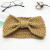 New hot spring and winter festival  bowknot wool headband knitting headband women winter headband 