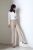 High - waisted fashion wide legs version of \"women 's style trousers decorated body shows capable temperament color'm so far