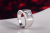 Support live Korean version of the opening adjustable men 's ring platinum ring??